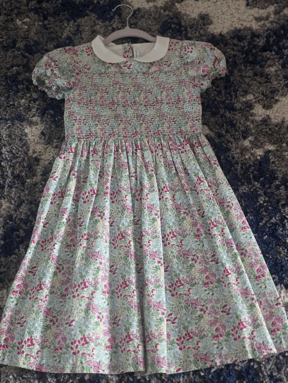 The Charlotte Floral Smocked Dress